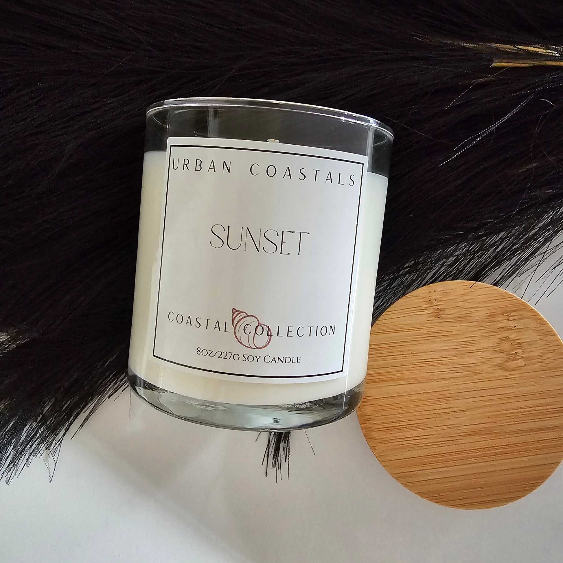 Pineapple and coconut 8oz scented candle