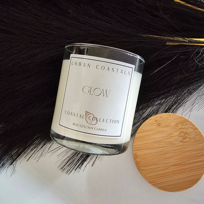 Mango and coconut milk 8oz scented candle