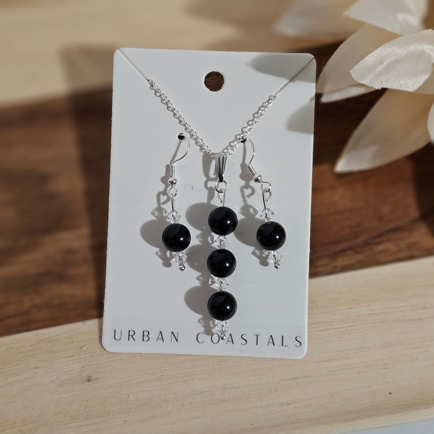 Stone Earring/Neckless Set