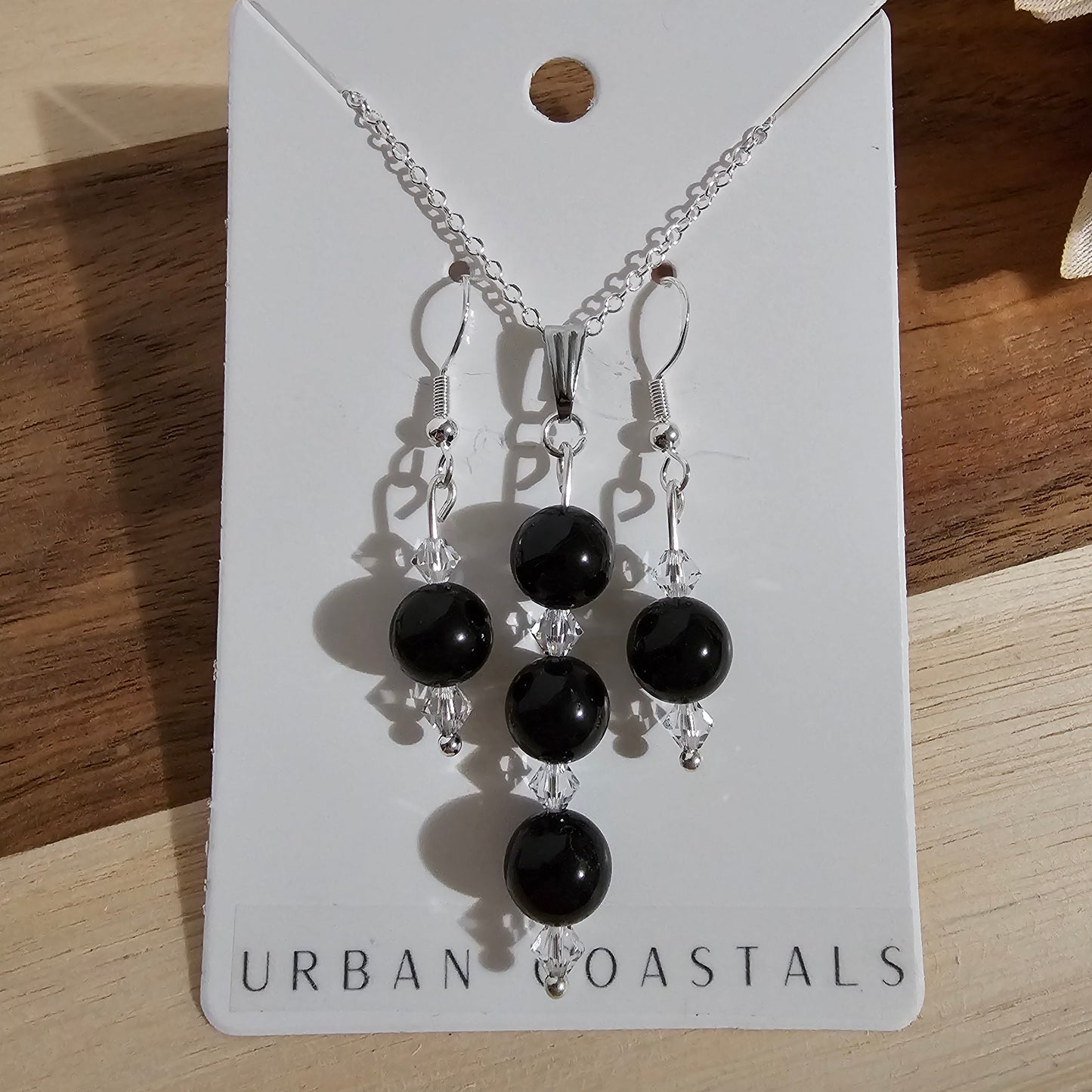 Stone Earring/Neckless Set