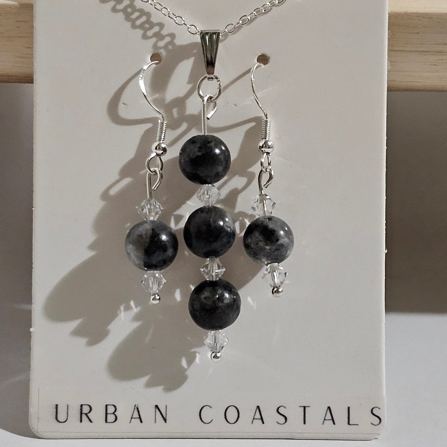Stone Earring/Neckless Set
