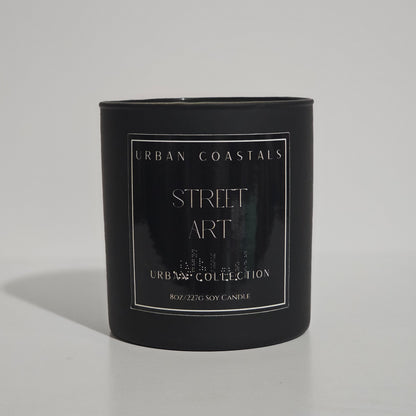 Fig and pear 8oz scented candle