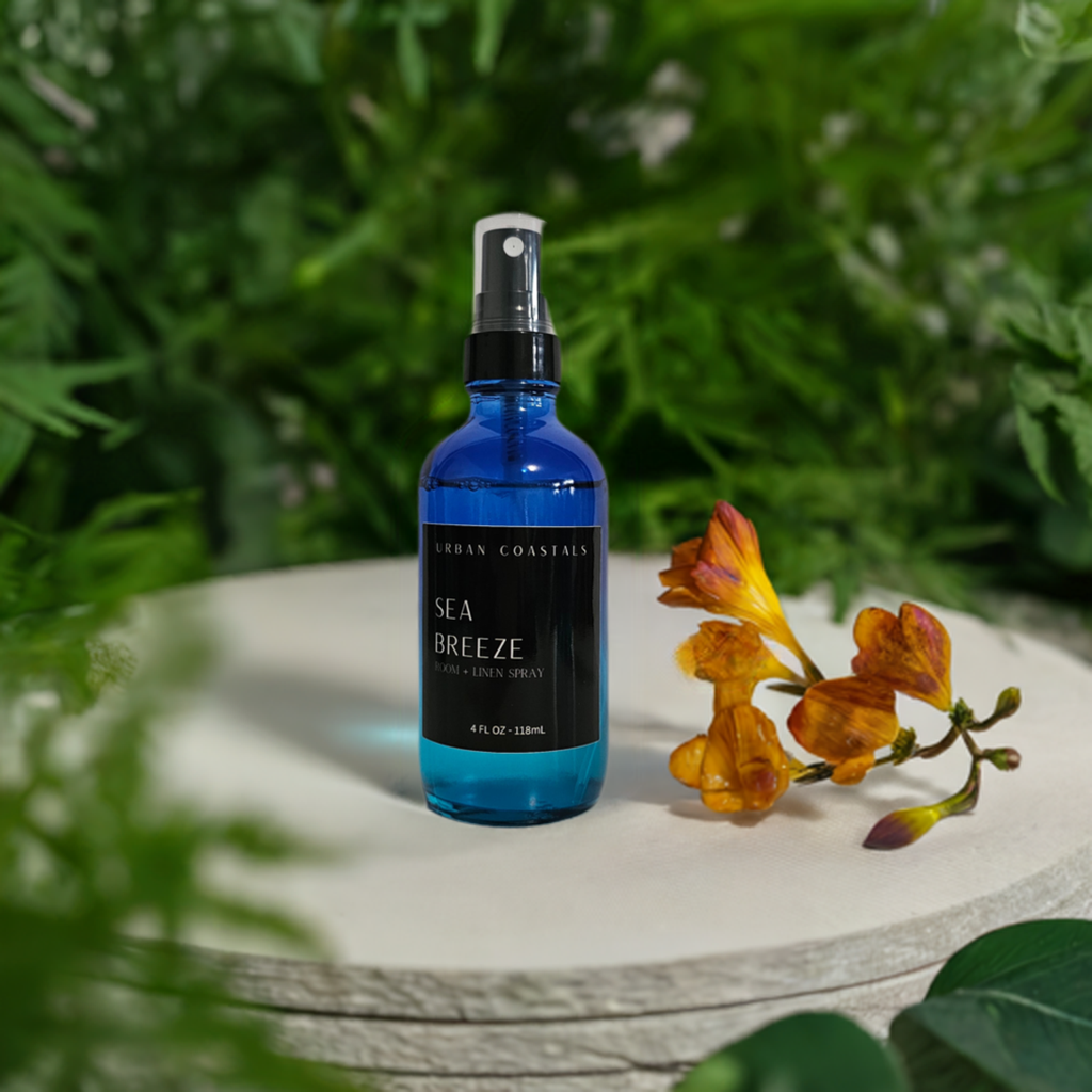 Room spray. Linen spray. Sea Breeze scented.
