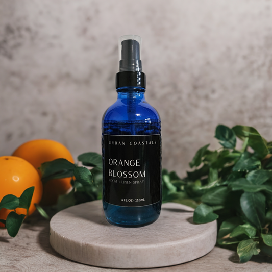 Room spray. Linen spray. Orange scented.